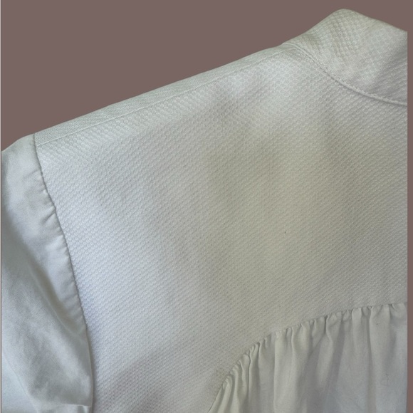 Alexander McQueen White Crisp Cotton Dress - Picture 7 of 8